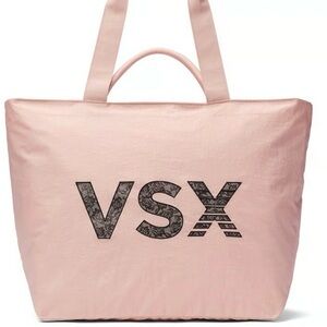 Victoria's Secret VSX Large Tote Bag with lace logo — BRAND NEW